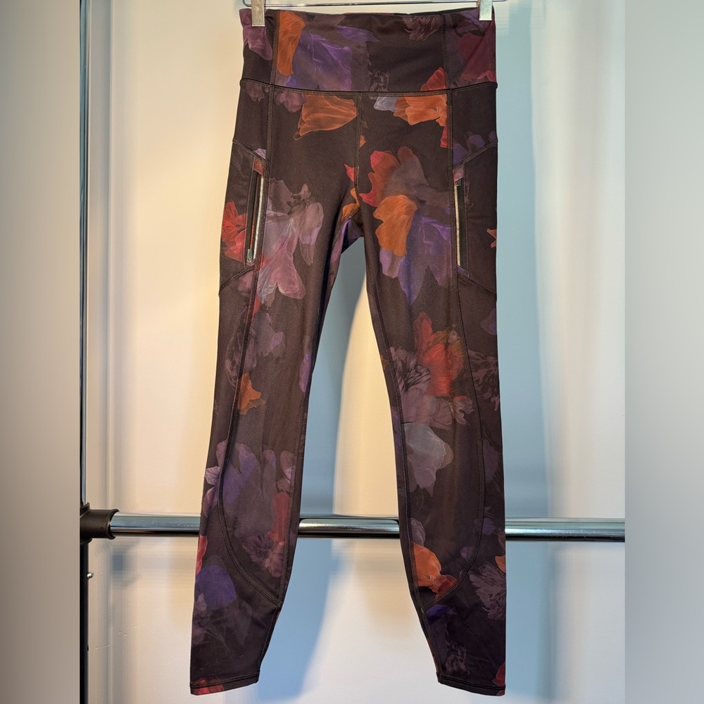 Athleta Floral Rainier Printed Tight